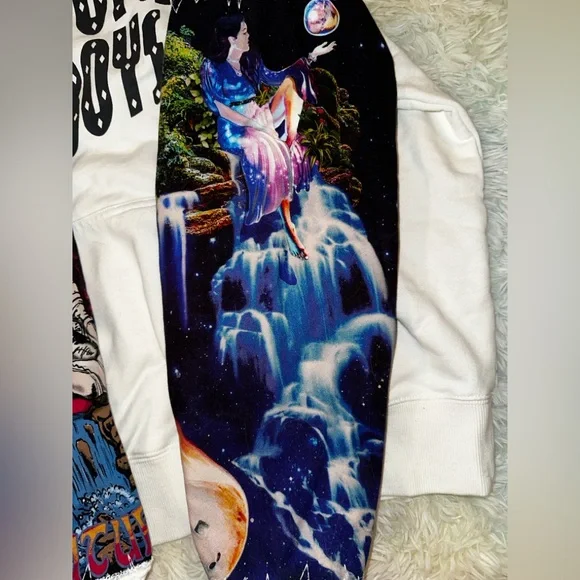 New Billionaire BOYS Club BB Trance Hoodie White Size Small - Picture 11 of 16